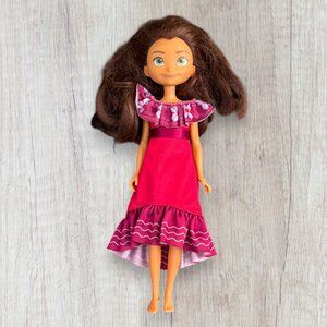 Disney Princess Moana Toddler Doll 7.5” Mini Figure Brown Hair Dress